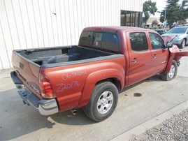 2006 TOYOTA TACOMA CREW CAB SR5 PRERUNNER RED 4.0 AT 2WD TRD OFF ROAD PACKAGE Z20176